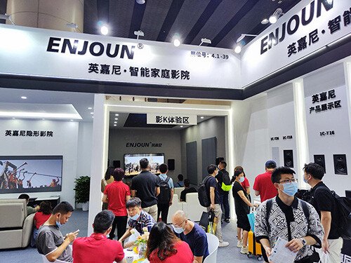 <b>英嘉尼智能家庭影院驚艷亮相2022年廣州建博會，引領(lǐng)家庭影院新潮流！</b>