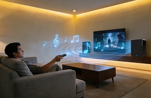 邂逅客廳中的私人影院，開啟夢幻視聽之旅